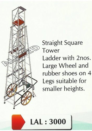 Aluminium Telescopic Tower Ladder