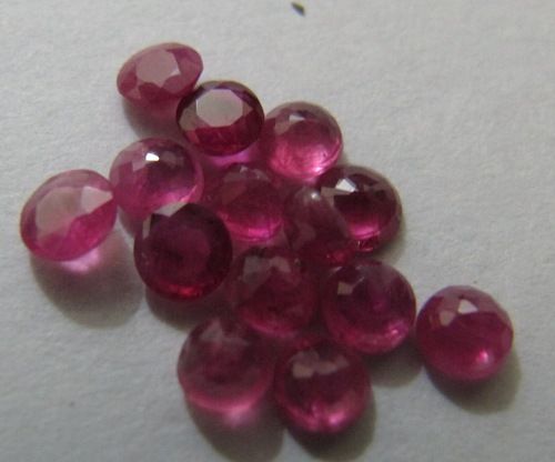 Ruby Cut Stone Round