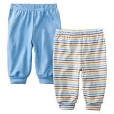 Plain & Striped Pant