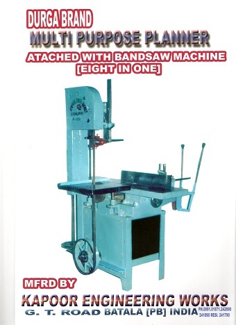Bandsaw Cum Multi Purpose Machine