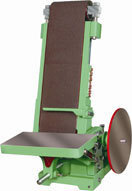 Belt and disc sander machine