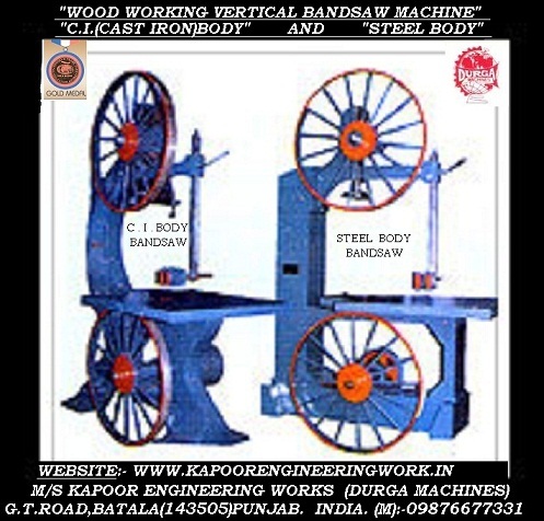WOOD WORKING BANDSAW MACHINES