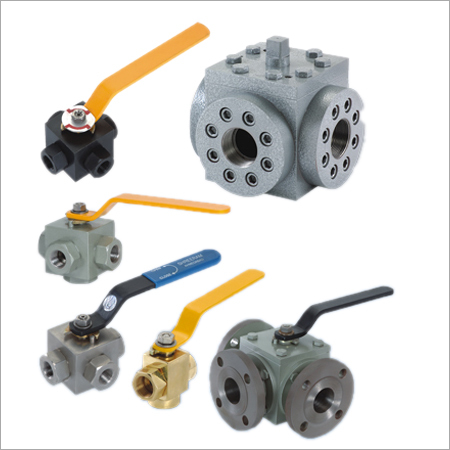 3Way 4Way Ball Valve Model Sre 124M