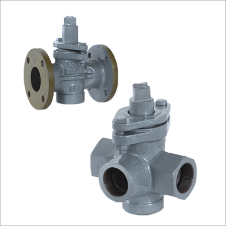 Self Lubricating Type 2 Way 3 Way Plug Valve Model Sre Plgv2 Plgv3