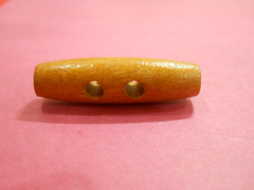 Wooden Toggles Brown Button