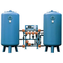 Water Softening Plant - Stainless Steel, Two Vessels, 100 PSI | Easy Installation, Robust Design, Low Maintenance, High Efficiency