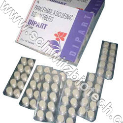 Paracetamol Diclofenac Sodium Tablets Age Group: Adult