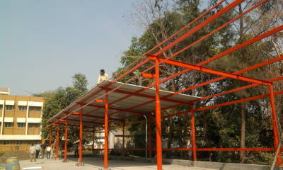 Industrial Shed Fabrication Work