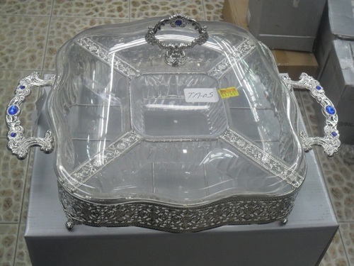 DRY FRUIT TRAY SET WITH 5 BOWLS
