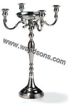 candelabras with bowls for flowers