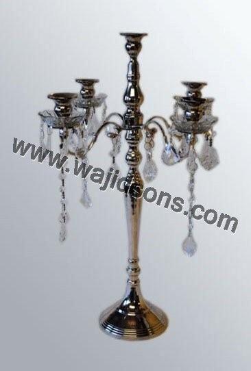 Crystal Candelabra Wedding Centerpieces