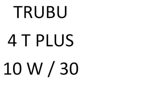 4 Stroke Oil TRUBU 4T Plus 10W / 30 