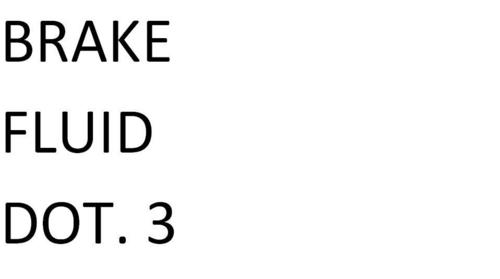 BRAKE OIL