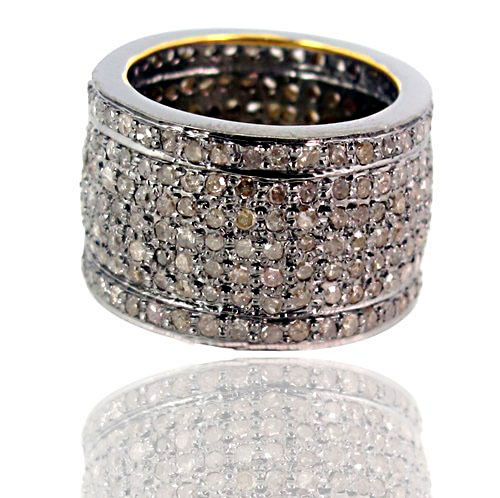 Pave Diamond Ring Jewelry
