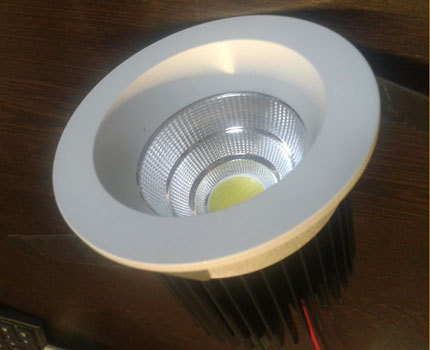 6w cob round