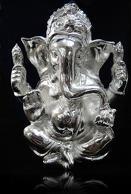 Silver Plated Ganesha 