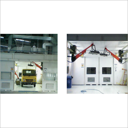 IR Touch Up Units In Paintbooths