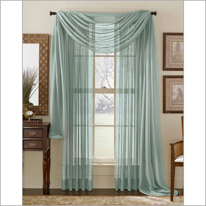Aqua Sheer Voile Window