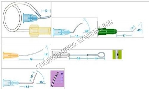 Steel Reusable Ophthalmic Cannula