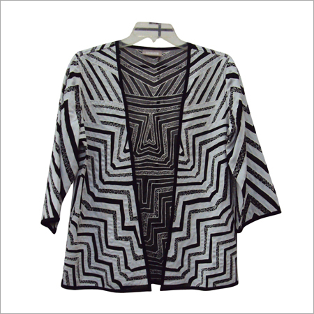 Poly Crepe Reversible Jacket