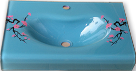 High Quality Tempered Glass Basins