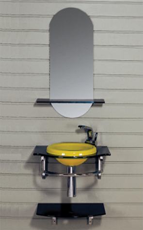 High Quality Tempered Glass Basins