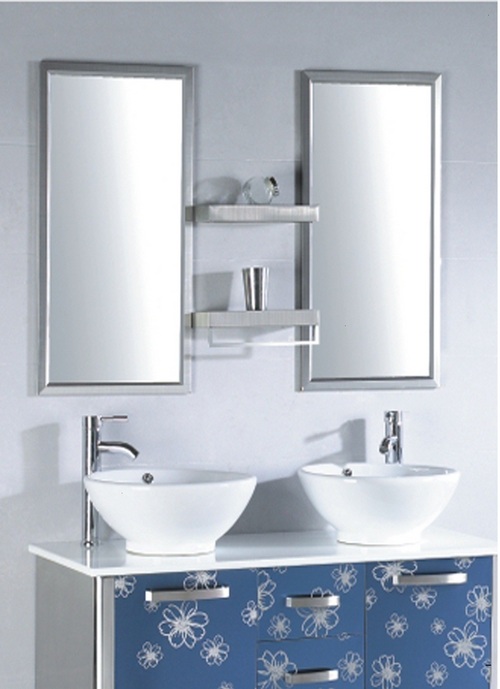 Stainless Steel (304,201) Cabinet with Ceramic Counter