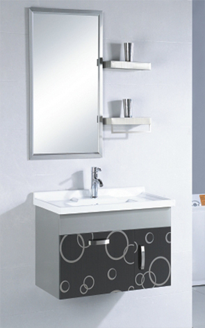 Stainless Steel (304,201) Cabinet with Ceramic Counter