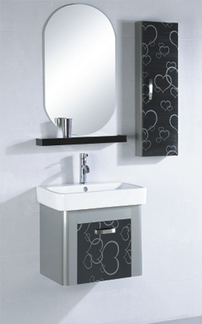 Stainless Steel (304,201) Cabinet With Ceramic Cou