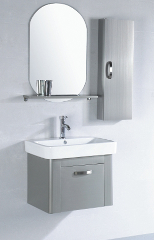 Stainless Steel (304,201) Cabinet with Ceramic Counter