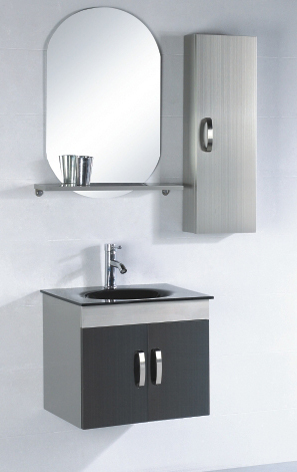 Stainless Steel (304,201) Cabinet with Ceramic Counter