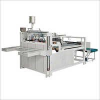 Carton Pasting Machine - Steel, 6.1 Meters Long | 300 R/f/m Speed, Automatic Folding & Gluing, Crash Lock Facility
