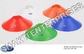 Cut Top Saucer Cone - Plastic, 10-15 Cm Diameter, Red | Durable, Lightweight, Customizable, Versatile