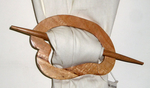 Wooden Tie-back  Tassel