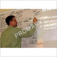 Writing Cum Projection White Board Dimensions: 60x90