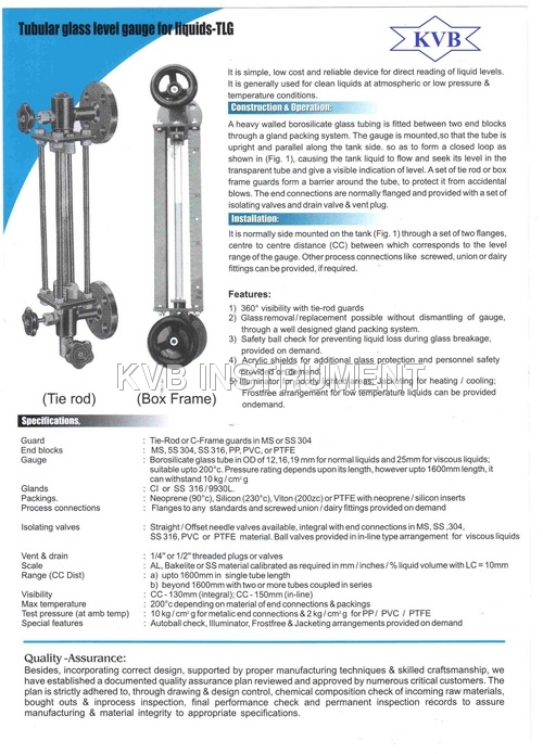 Tubular Level Gauge