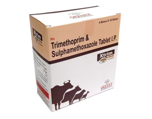 Sulphamethoxazole Trimethoprim Bolus Ingredients: Animal Extract
