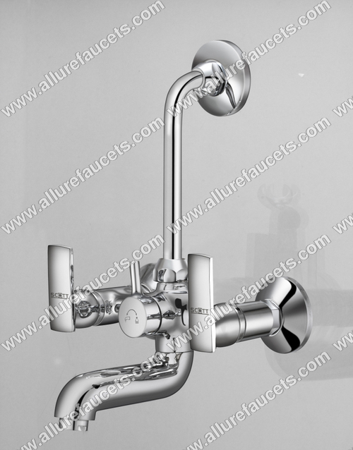 Wall Mixer 2 In1 With L Bend