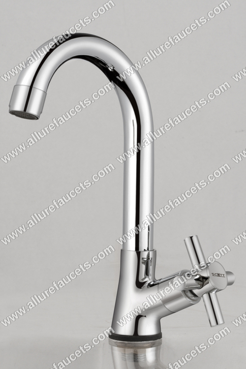 SWAN NECK TAP WITH SWINGING SPOUT