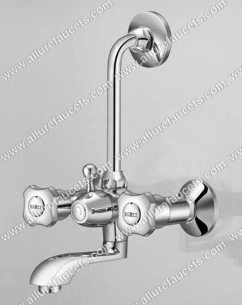 SS L Bend Wall Mixer