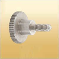 Knurled Thumb Screw - Color: Silver