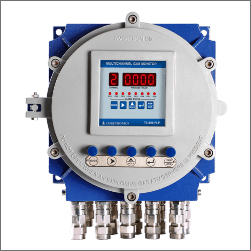 Conventional Multi Channel Gas Monitors Flame Proof Accuracy: A A 0.5A A C For Temp & A A 3% For Rh Ph