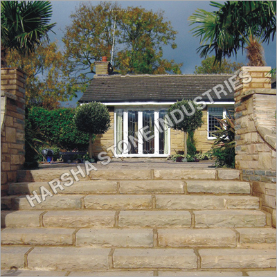 Block Steps Stone
