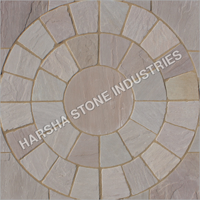 Autumn Brown Tumbled Circle