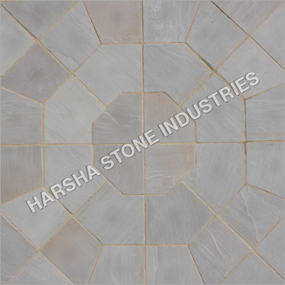 Slate Gray Tumbled Octagon