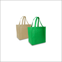 Non Woven Shopping Bag - Non-Woven Fabric, Varied Sizes, Green | Durable, Reusable, Eco-Friendly, Lightweight, Reinforced Handles