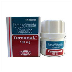 Temonat 100mg 250mg - Temozolomide Capsules Imidazotetrazine Derivative | Brain Cancer Therapy Tumor Growth Restriction Oral Blister Packs