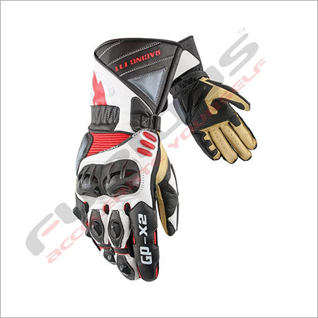Motorcycle Race Leather Gloves