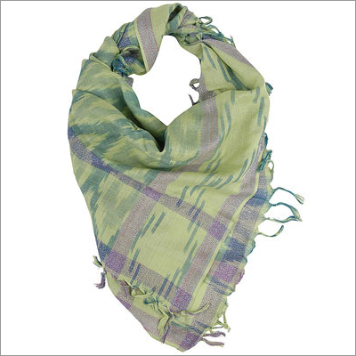 Tie-die Green Stole