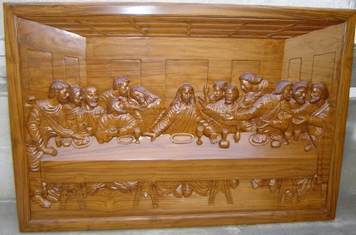 Antique Wooden Wall Pohto